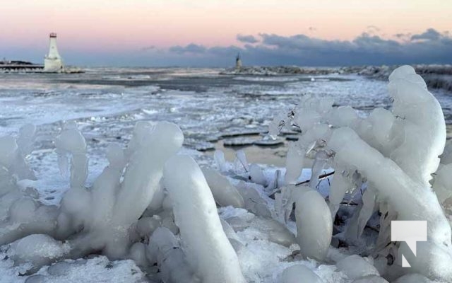 January 23, 2026 Sunset Cobourg Pier4584