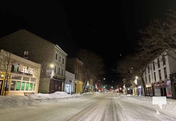 January 25, 2026 Snow Covered Roads Cobourg4660