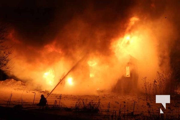 January 25, 2026 Strucutre Fire County Road 28 Port Hope4642