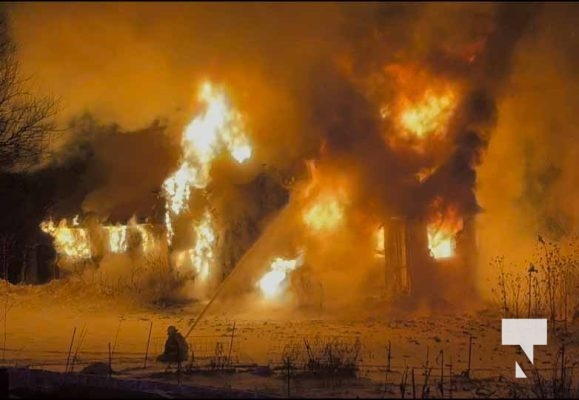 January 25, 2026 Strucutre Fire County Road 28 Port Hope4644