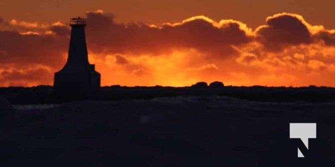 January 29, 2026 Cobourg Winter Sunset4744