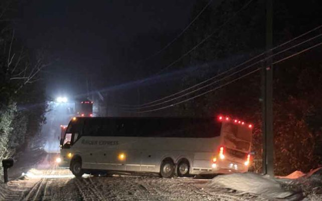 January 3, 2026 Highway 401 Shut Down Telephone Road Little Lake Road Transports 4050