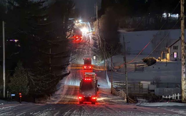 January 3, 2026 Highway 401 Shut Down Telephone Road Little Lake Road Transports 4053