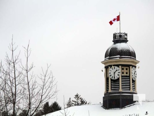 January 5, 2026 Port Hope Town Hall Snow4097