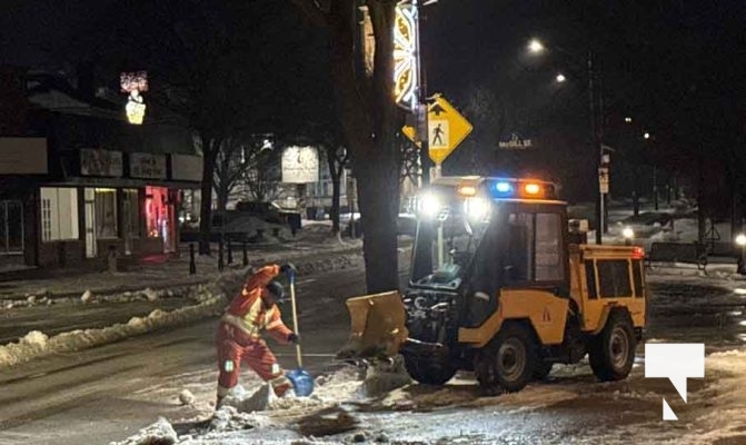 January 8, 2026 Snow Removal Cobourg4186