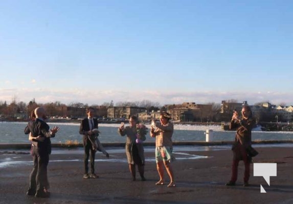 January 9, 2026 Winter Wedding Cobourg Pier4326