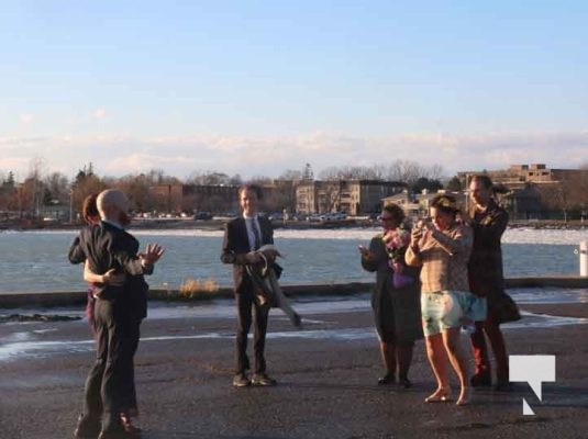 January 9, 2026 Winter Wedding Cobourg Pier4327