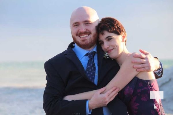 January 9, 2026 Winter Wedding Cobourg Pier4330