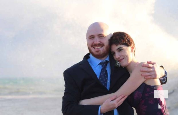 January 9, 2026 Winter Wedding Cobourg Pier4331