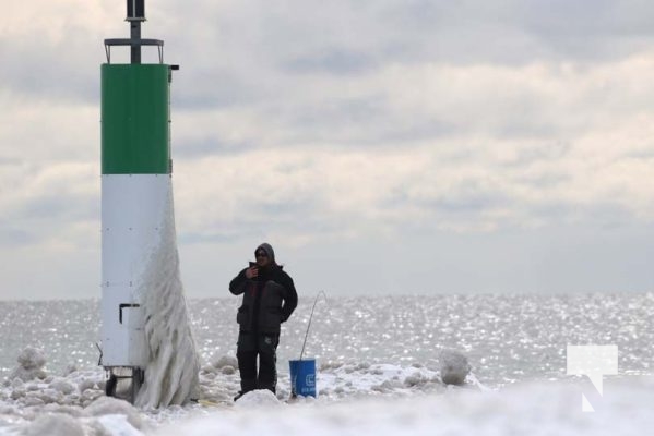 February 12, 2026 Frozen Ganaraska River Fishing5159