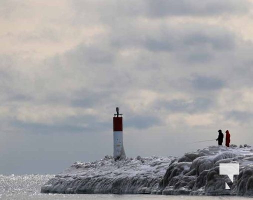 February 12, 2026 Frozen Ganaraska River Fishing5165