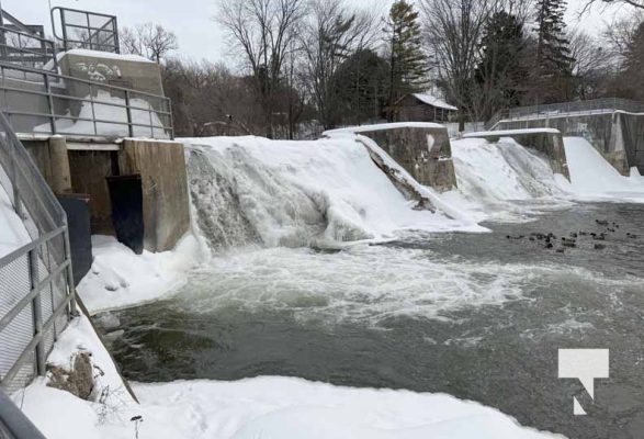 February 12, 2026 Frozen Ganaraska River5147