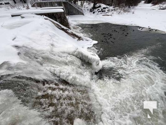 February 12, 2026 Frozen Ganaraska River5152