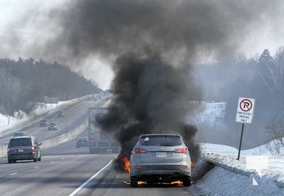 February 14, 2026 Car Fire Grafton5192