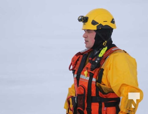 February 14, 2026 Ice Water Rescue Training Cobourg5176
