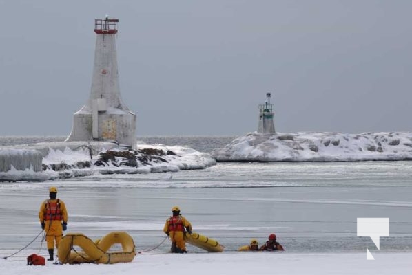 February 14, 2026 Ice Water Rescue Training Cobourg5184