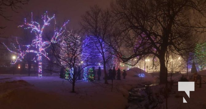February 17, 2026 Christmas Lights Rotary Harbourfront Rink Frink0119