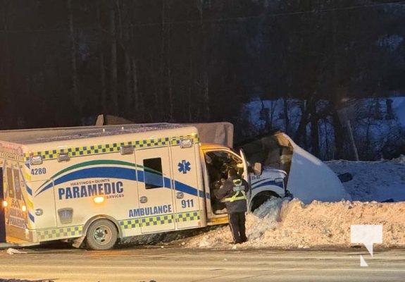 February 2, 2026 Ambulance Transport Collision Madoc 5009