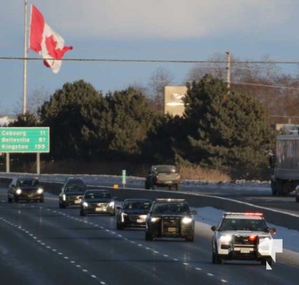 February 3, 2026 Highway of Heroes Port Hope Gunner Sebastian Halmagean 5022
