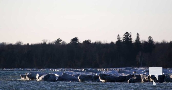 February 4, 2026 Winter Lighthouse Harbour Night 5044