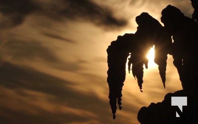 February 4, 2026 Winter Lighthouse Harbour Night 5046