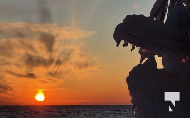 February 4, 2026 Winter Lighthouse Harbour Night 5058