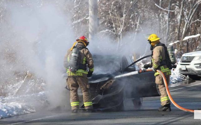 March 17, 2026 Car Fire Cobourg 0102