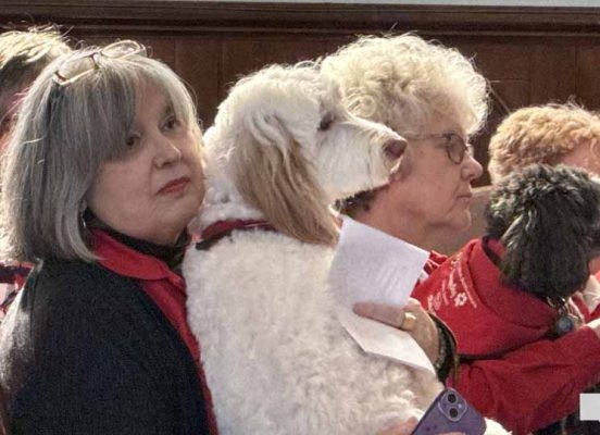 March 2, 2026 Blessing of the St Johns Therapy Dogs0303
