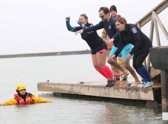 March 22, 2026 Cobourg and Port Hope Police Polar Plunge 0193