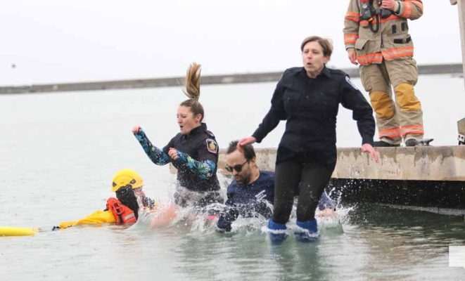 March 22, 2026 Cobourg and Port Hope Police Polar Plunge 0194