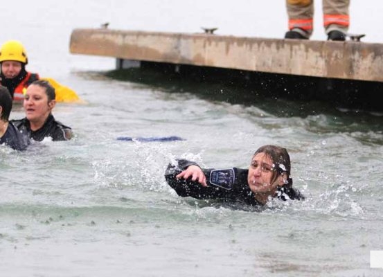 March 22, 2026 Cobourg and Port Hope Police Polar Plunge 0195