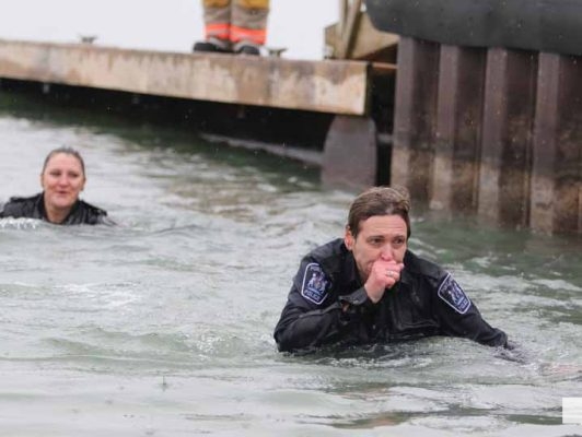 March 22, 2026 Cobourg and Port Hope Police Polar Plunge 0197