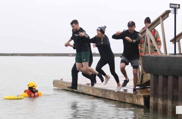 March 22, 2026 Cobourg and Port Hope Police Polar Plunge 0203