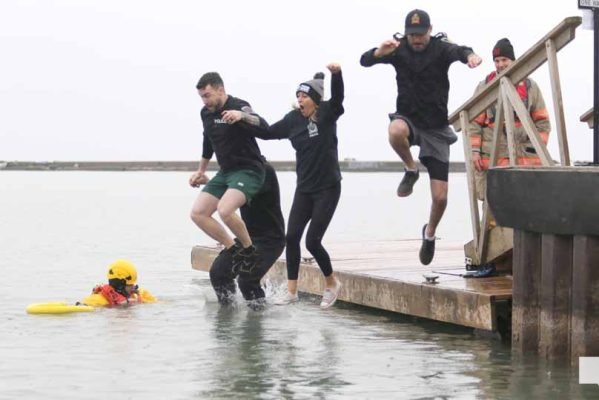 March 22, 2026 Cobourg and Port Hope Police Polar Plunge 0204