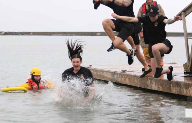 March 22, 2026 Cobourg and Port Hope Police Polar Plunge 0208