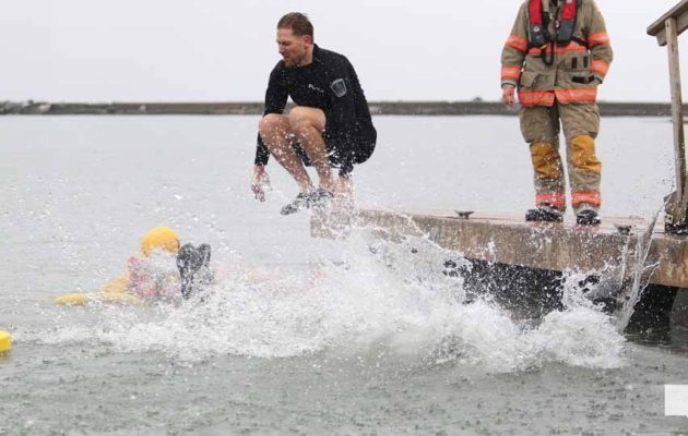 March 22, 2026 Cobourg and Port Hope Police Polar Plunge 0210
