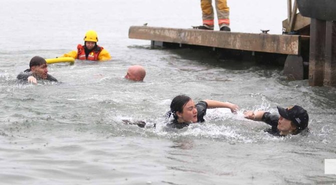 March 22, 2026 Cobourg and Port Hope Police Polar Plunge 0211