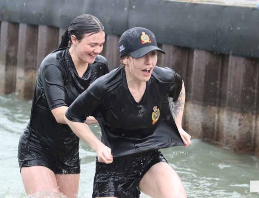 March 22, 2026 Cobourg and Port Hope Police Polar Plunge 0212