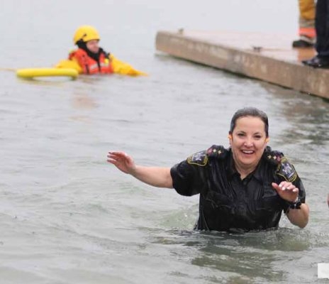 March 22, 2026 Cobourg and Port Hope Police Polar Plunge 0217