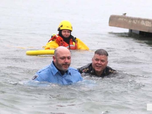 March 22, 2026 Cobourg and Port Hope Police Polar Plunge 0219