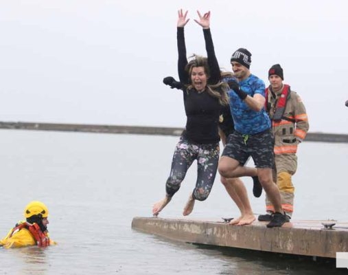 March 22, 2026 Cobourg and Port Hope Police Polar Plunge 0221