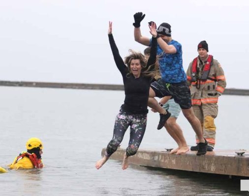 March 22, 2026 Cobourg and Port Hope Police Polar Plunge 0222