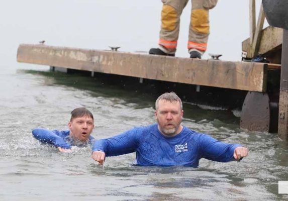 March 22, 2026 Cobourg and Port Hope Police Polar Plunge 0231