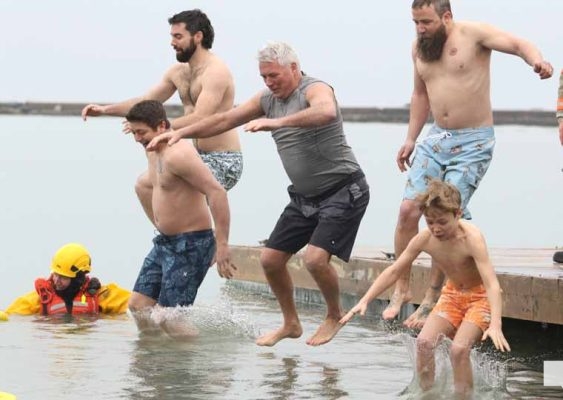 March 22, 2026 Cobourg and Port Hope Police Polar Plunge 0232
