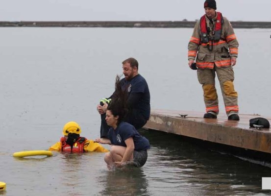 March 22, 2026 Cobourg and Port Hope Police Polar Plunge 0242