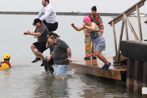 March 22, 2026 Cobourg and Port Hope Police Polar Plunge 0243