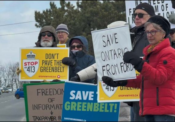 March 28, Piccini Protest Port Hope 0431