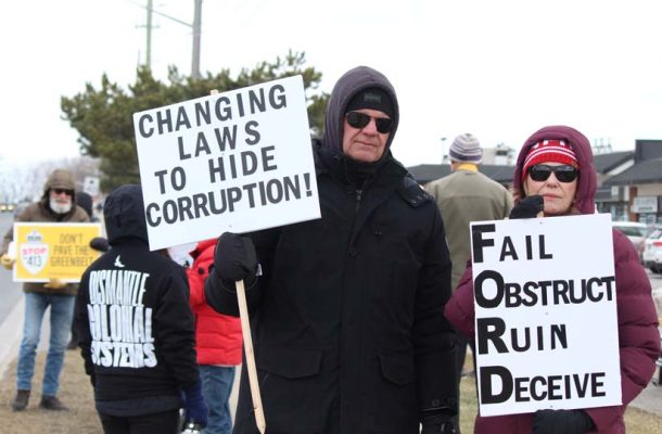 March 28, Piccini Protest Port Hope 0434