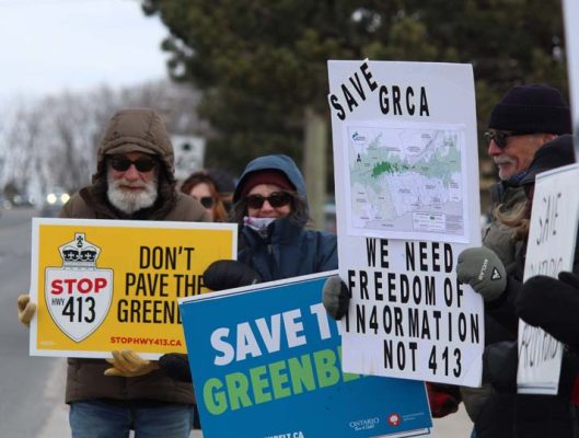 March 28, Piccini Protest Port Hope 0435
