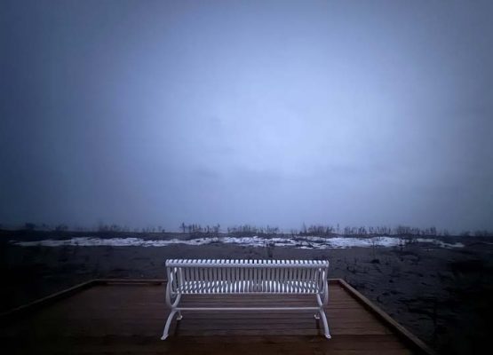 March 7, 2026 Cobourg Boardwalk fog0373